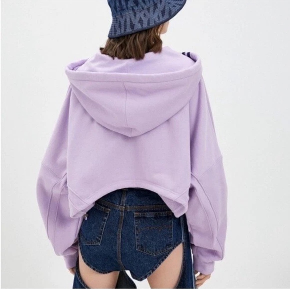 IVY PARK Tan, Green, and Purple Hooded Shrugs - Picture 13 of 16